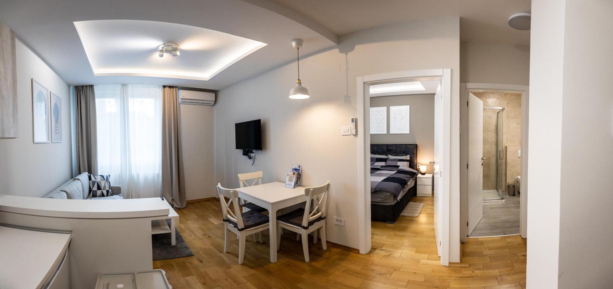 Black & White Apartment Subotica Eksteriør billede